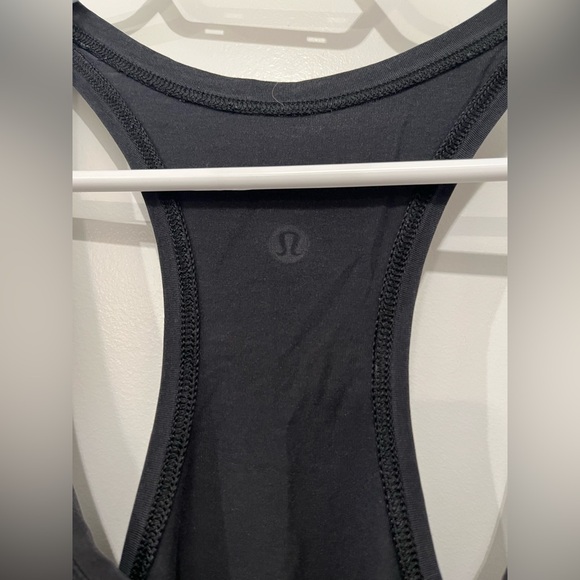 5/$30✨ Lululemon | Black Racerback Tank Top - Picture 2 of 4